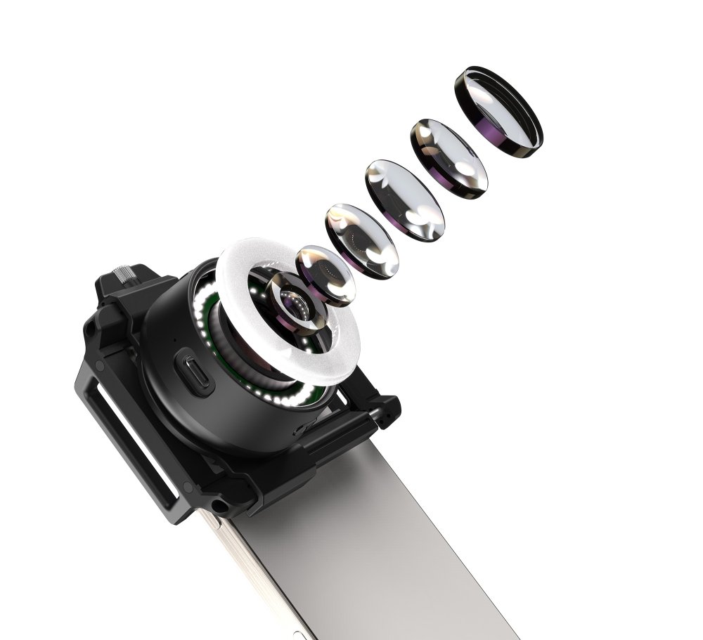 Detail LED osvetlenia mikroskopu Kelvin TMC20