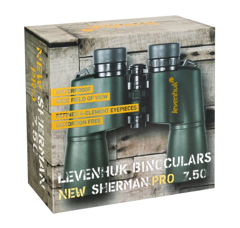 Binokulární dalekohled Levenhuk New Sherman PRO 7x50