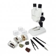 Binokulárny mikroskop pre deti - obsah súpravy