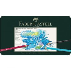 Akvarelové pastelky Faber-Castell Albrecht Dürer, plech 120 ks