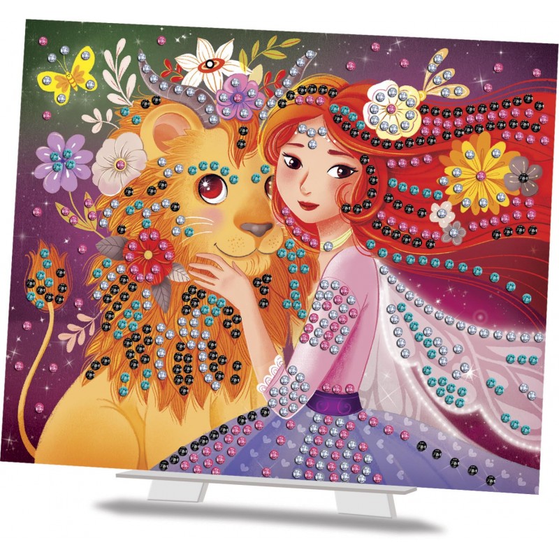 Diamantová mozaika Fantázia Princezné