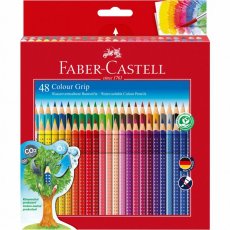 Akvarelové pastelky Colour Grip sada 48 barev v papírové krabičce