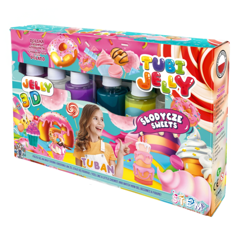 Tubi Jelly Kreativní set XL Sladkosti