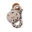 Nafukovací bazén so šmykľavkou Beige Leopard 210 cm