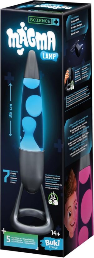 Magma lampa s automatickou zmenou farieb