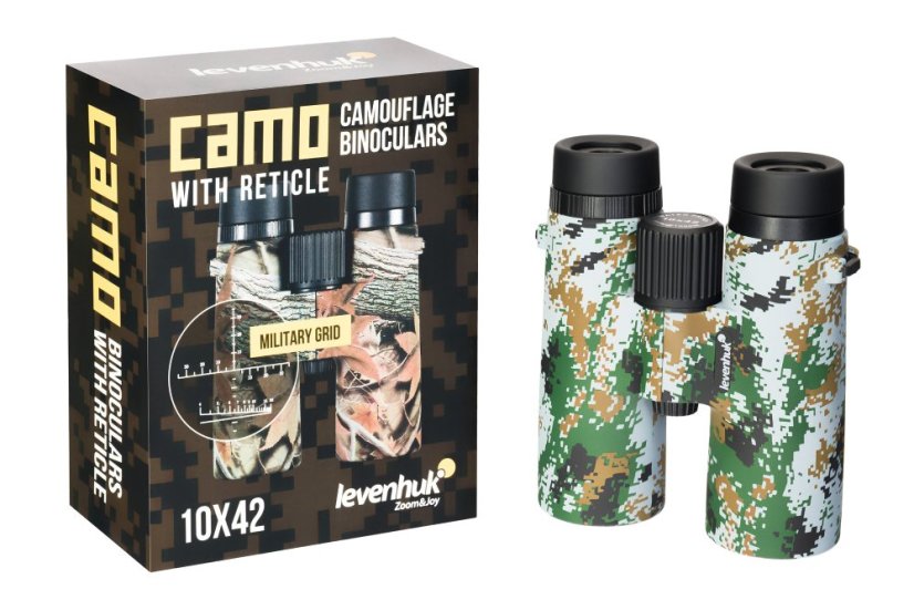 Dalekohled Camo 10x42 se zaměřovačem (Dots)