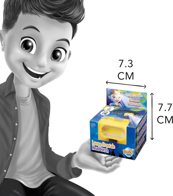 LED čelovka pro děti