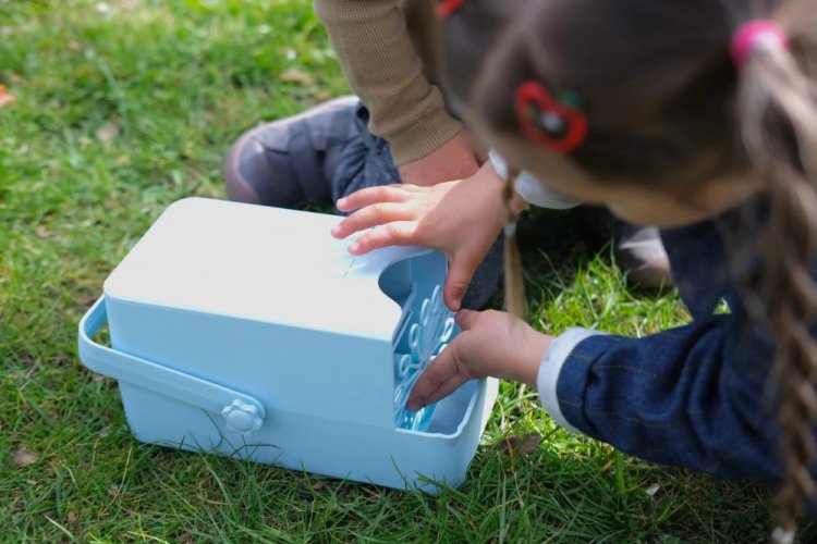Stroj na výrobu mydlových bublín Blue