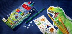 Pastelky Dino Colour Grip set 10+3 Metallic