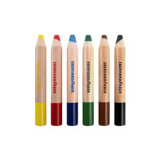 Pastelky MiniMaxi Jumbo 3 v1 - set 6 farieb