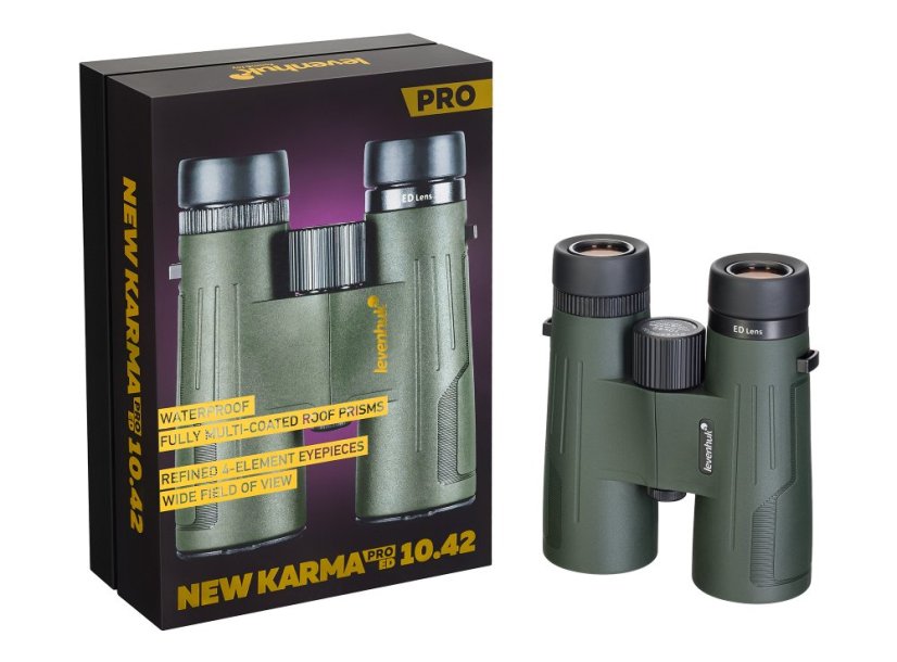 Binokulární dalekohled Levenhuk New Karma PRO ED 10x42