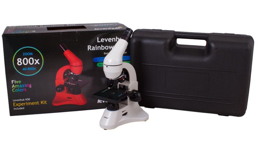 Mikroskop Levenhuk Rainbow 50L Moonstone