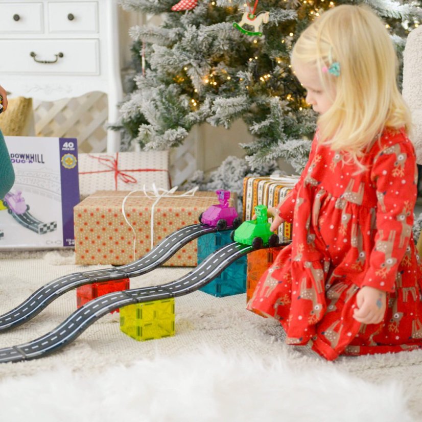 Magnetická stavebnice Magna Tiles Downhill Duo 40 dílů