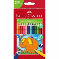 Extra hrubé pastelky Jumbo Tria  - 12 farieb