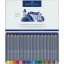 Akvarelové pastelky Goldfaber Aqua, 36 barev, plechová kazeta