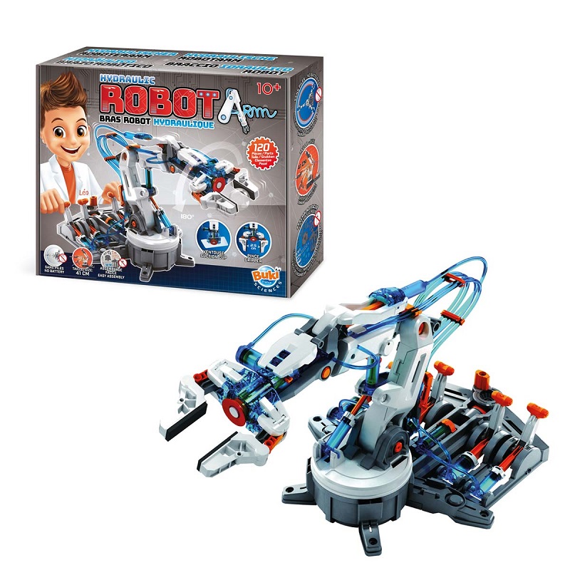 Roboticka hydraulicka ruka - stavebnica