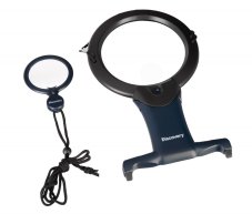 Lupa na krk s osvětlením Discovery Crafts DNK 20