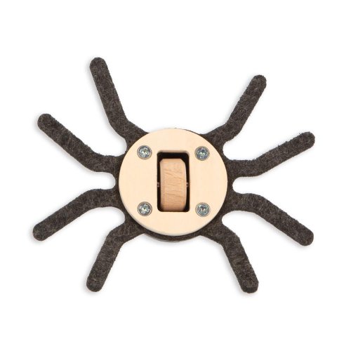 Janod Sweet Cocoon Dřevěná didaktická kostka s motorickým labyrintem MultiActivity Zahrada