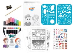 Kreatívna sada - Manga - tvorba vlastných komiksov