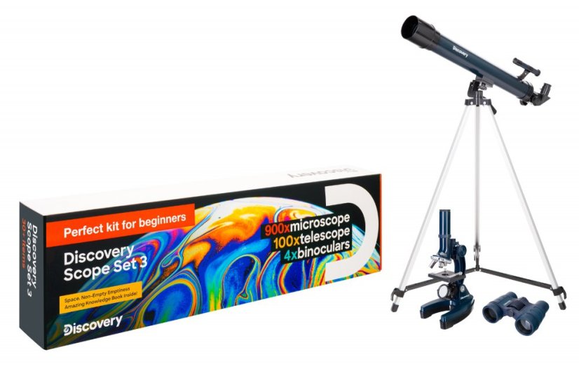 Sada Discovery Scope Set 3 s knihou (CZ)