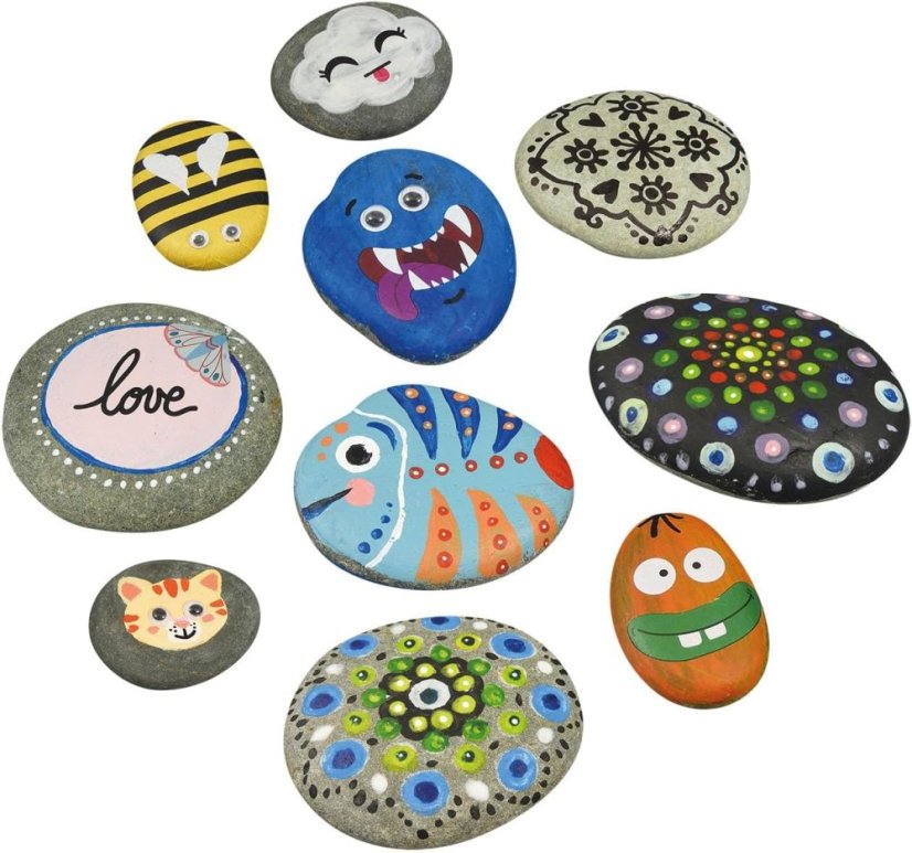 Kreativní sada pro malování kamenů