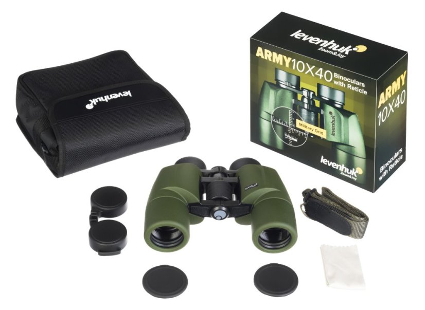 Dalekohled Army 10x40 se záměrným křížem