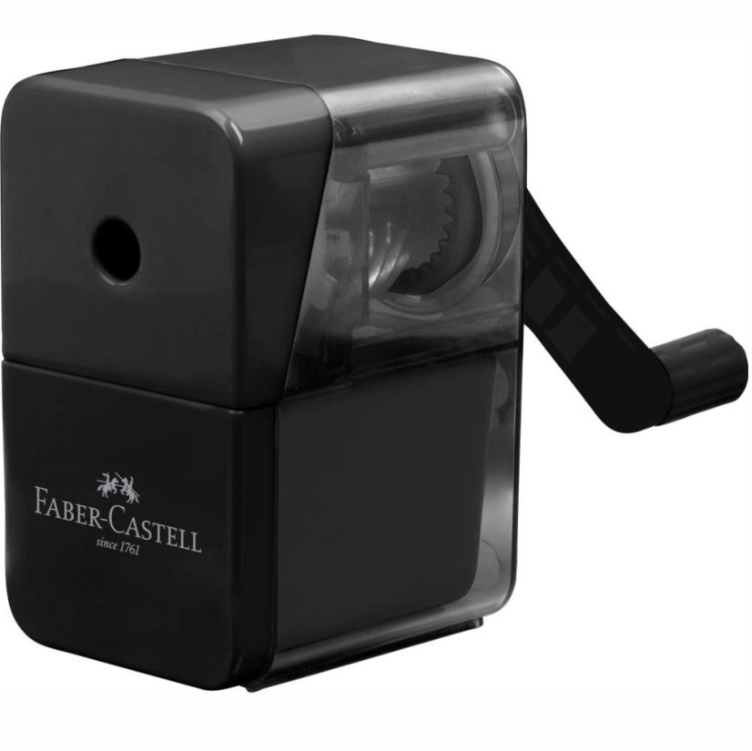Faber-Castell strúhadlo na ceruzky stolové čierne