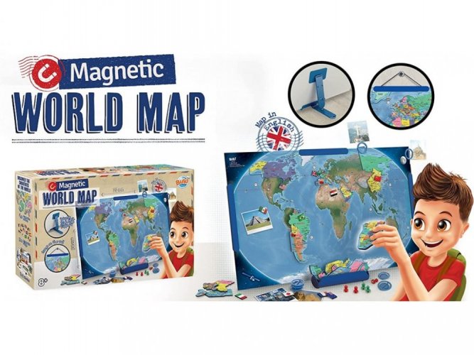 Magnetická mapa sveta EN