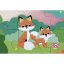 Janod Les - hmatové senzorické puzzle s  rôznymi povrchmi 20 ks