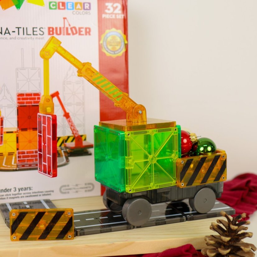 Magnetická stavebnice Magna Tiles Builder 32 dílů