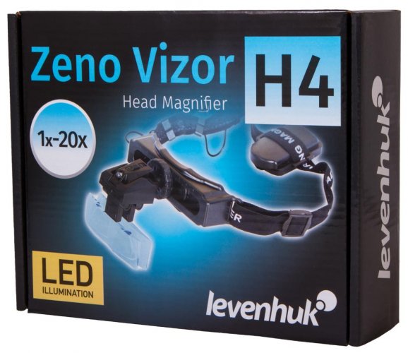 Náhlavná lupa Zeno Vizor H4 - krabica