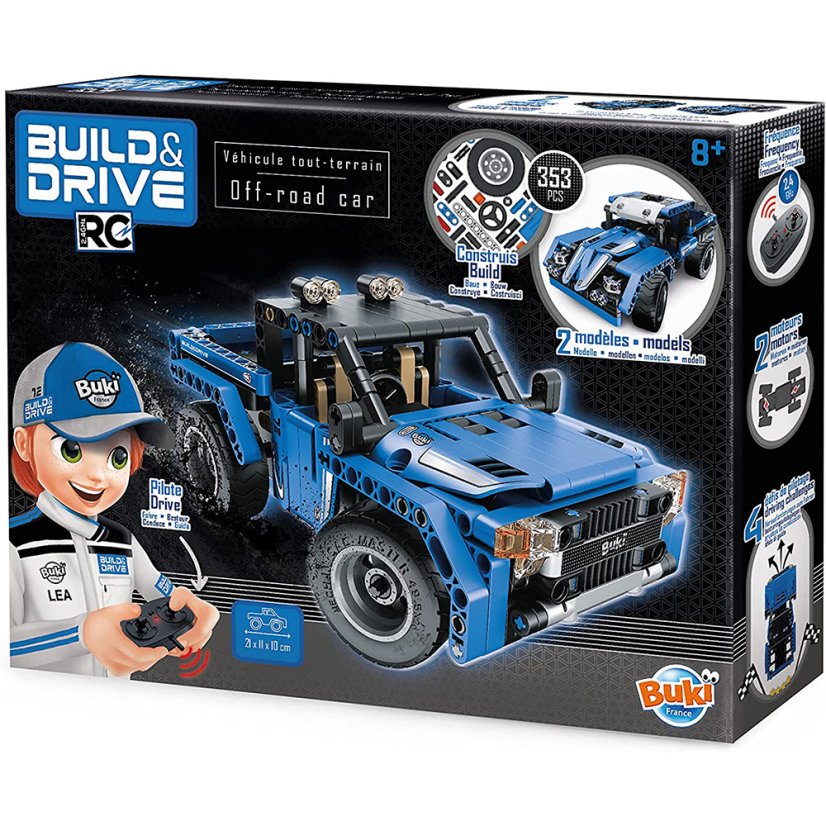 Stavebnica auto na diaľkové ovládanie