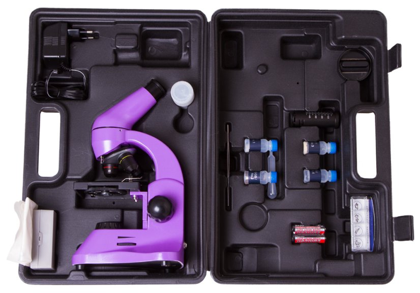 Mikroskop Levenhuk Rainbow 50L PLUS Amethyst