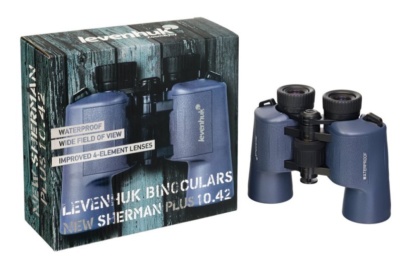 Binokulární dalekohled Levenhuk New Sherman PLUS 10x42
