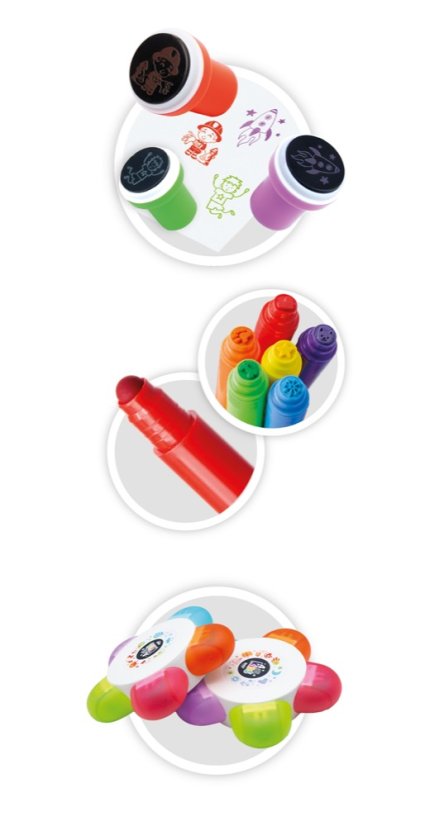 Kreativní sada razítka pro děti