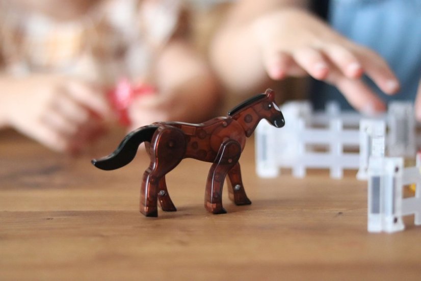 Magnetická stavebnice Magna Tiles Farm Animals 25 dílů