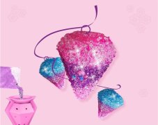 Třpytivé diamanty - kreativní sada pro děti