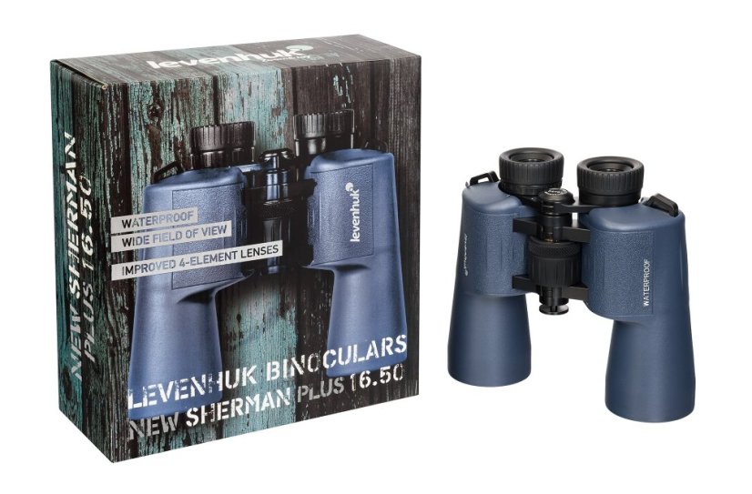 Binokulární dalekohled Levenhuk New Sherman PLUS 16x50