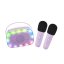Bluetooth Karaoke párty set pre deti + 2 mikrofóny Purple