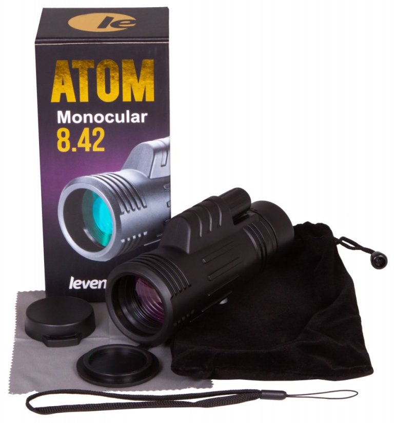 Monokulární dalekohled Levenhuk Atom 10x42