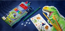 Pastelky Dino Colour Grip set 10+3 Metallic