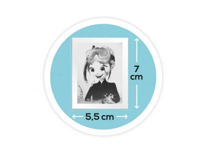 Kamera s tiskárnou + svitky pro tisk fotek