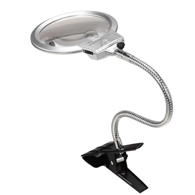 Stolová lupa s klipom a led osvetlením Levenhuk Zeno Desk D9