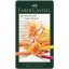 Umělecké Pastelky Faber-Castell Polychromos 12 barev v plechové krabičce
