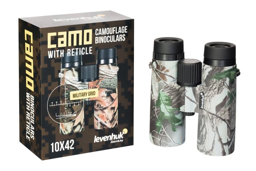 Ďalekohľad Camo 10x42 so zameriavačom (Moss)