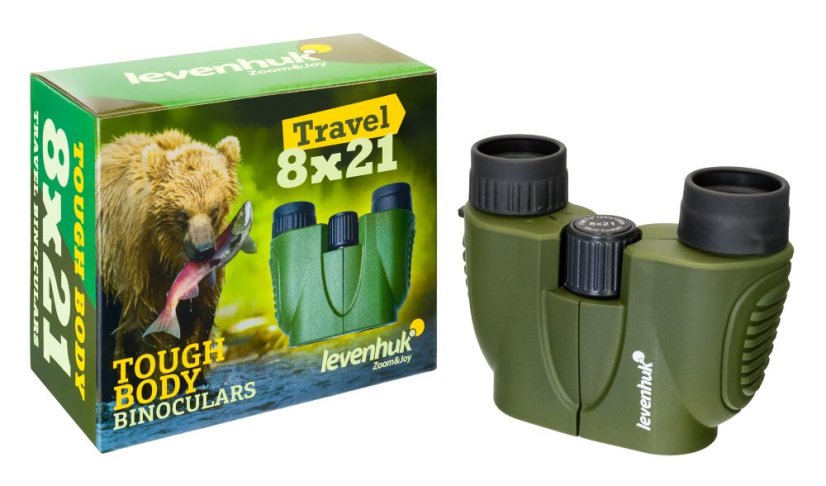 Binokulárny ďalekohľad Levenhuk Travel 8x21