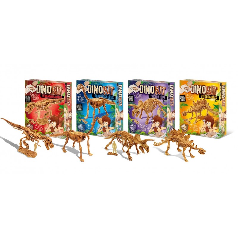 Kostra dinosaura - vykopávky dinosaurů Triceratops