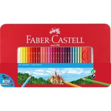 Pastelky Castell set 60 farieb v plechovej krabičke
