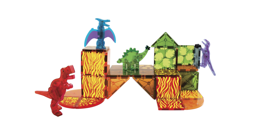 Magnetická stavebnice Magna Tiles Dino World 40 dílů