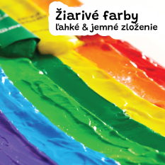 Prstové barvy na cesty 12 ks